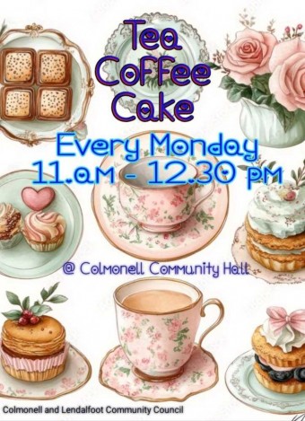 Tea Coffee and Cake - Colmonell Community Hall